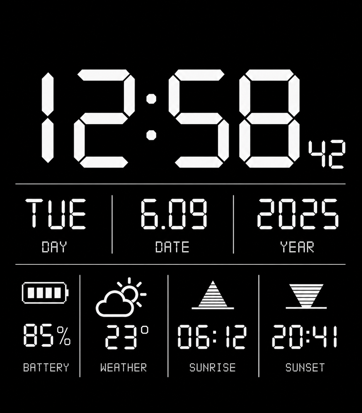 Permanence watch face concept
